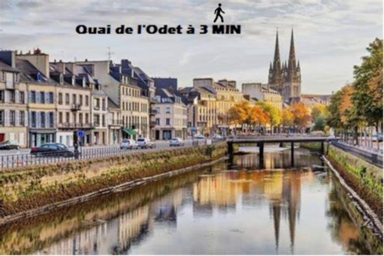 Cosy Appartement Hyper Centre-Ville Quimper Kültér fotó